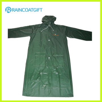 Adulto impermeable PVC de largo impermeable Workwear Rvc-083
